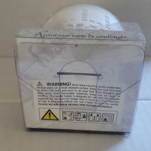 Candlelit Name Votive - Picture 3 of 4